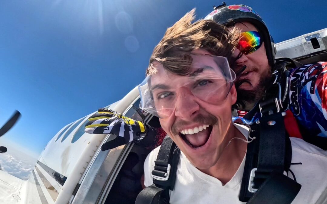 Skydiving in Nashville Covered by TV at MCS